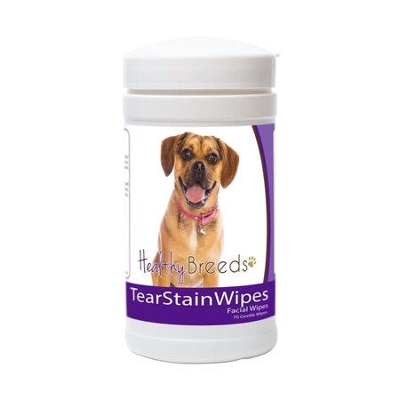 Pamperedpets Puggle Tear Stain Wipes PA3486501